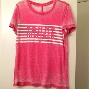 Tommy Hilfiger Sport pink tee